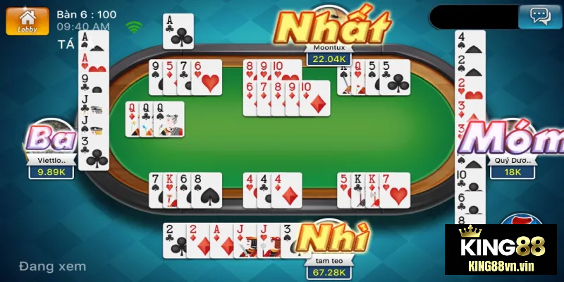 Game bài King88 cung cấp hàng chục tựa game khác nhau